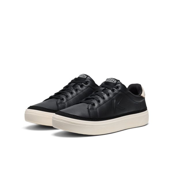 Men's KM1 Leather Sneaker | Black/Birch