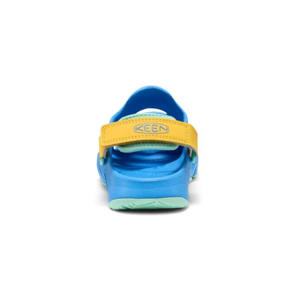 Big Kids' HyperFLT Clog | Azure Blue/Daffodil