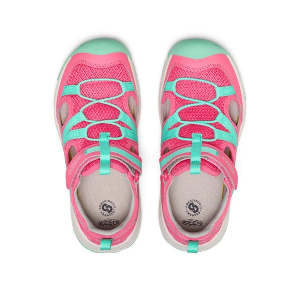 Big Kids' Motozoa Sandal | Pink Lemonade/Cabbage
