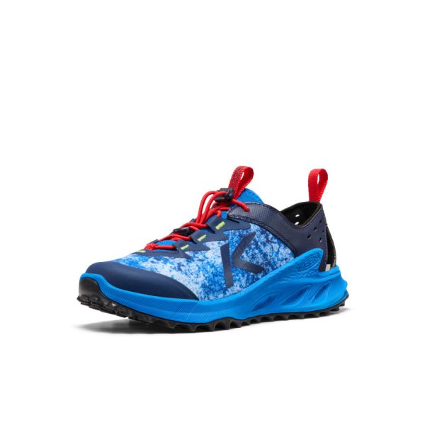 Big Kids' Zionic ADV Sandal | Precious Blue/Racing Red