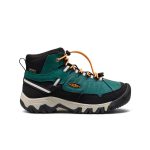 Big Kids' Targhee IV Waterproof Hiking Boot | Mediterranea/Flame Orange