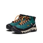Big Kids' Targhee IV Waterproof Hiking Boot | Mediterranea/Flame Orange
