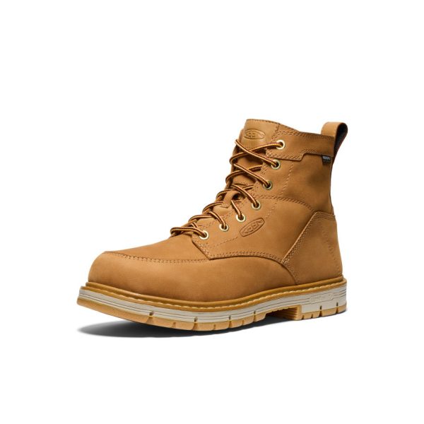 Men's San Jose 6 Waterproof 90?? Heel Boot (Soft Toe) | Bistre/Gum