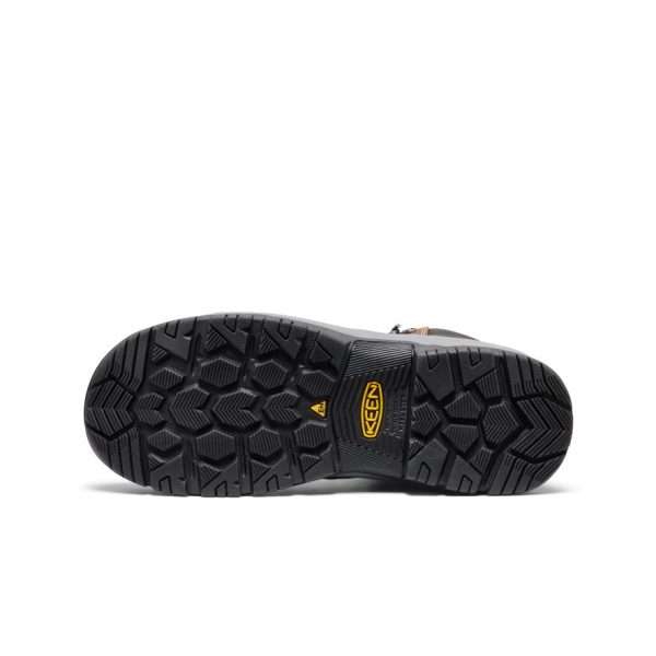 Men's Evanston 8 Waterproof Work Boot (Carbon Toe) | Bison/Black