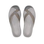Men's Waimea Leather Flip-Flop | Monochrome/Steel Grey