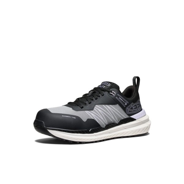 Women's Speedworks Work Sneaker (Carbon Toe) | Thistle/Black
