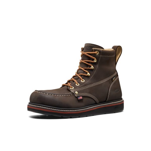Men's Liberty 6 Waterproof Boot (Carbon Toe) | Coffee Bean/Black