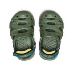 Toddlers' HyperFLT Clog | Bronze Green/Orange Peel