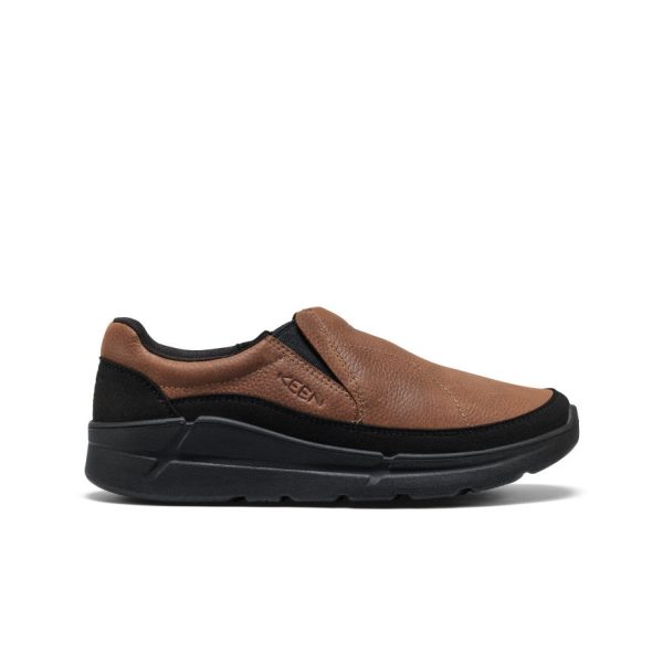 Men's KM2 Leather Slip-On | Bison/Black