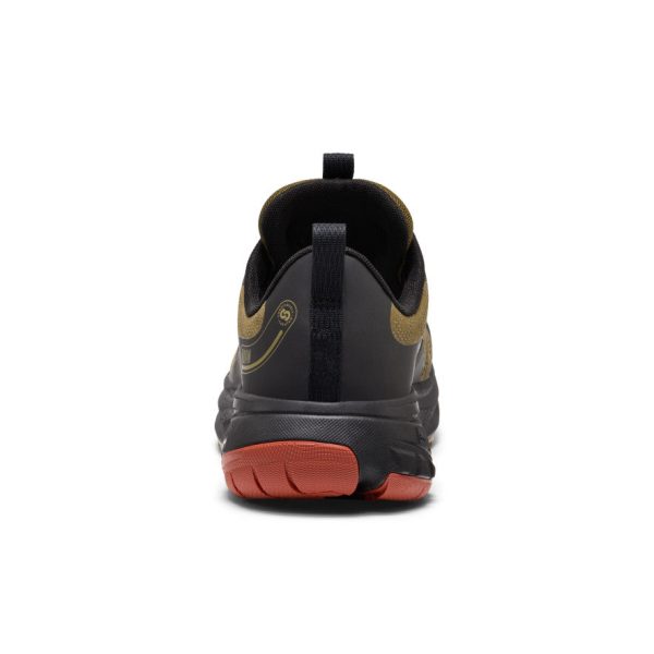 Men's Roam Waterproof Trail Running Shoe | Dark Olive/Burnt Brick