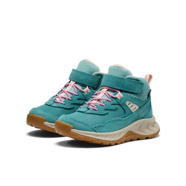 Little Kids' Hightrail Waterproof Hiking Boot  |  Brittany Blue/Cashmere Rose