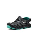 Little Kids' HyperFLT Clog | Black/Bright Aqua