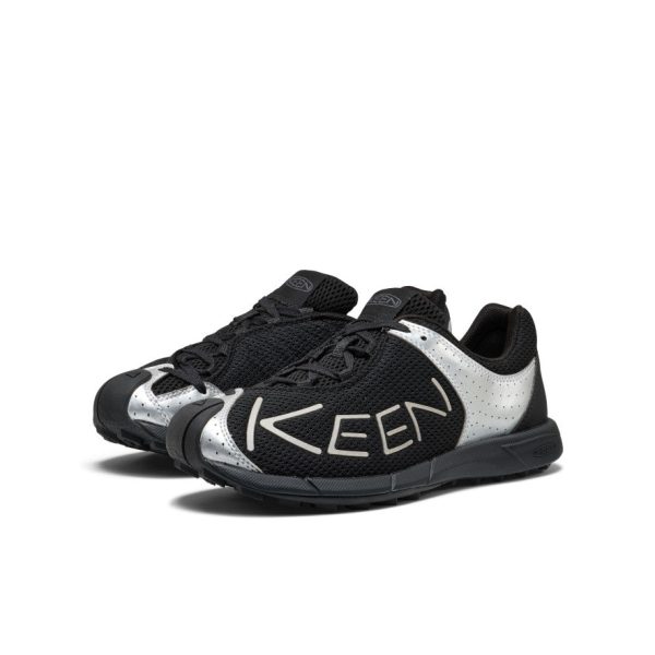 Women's A86 Sneaker | Black/Silver
