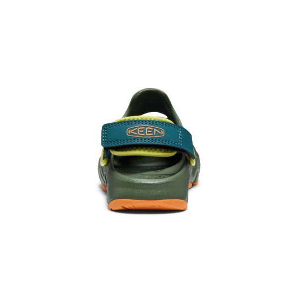 Little Kids' HyperFLT Clog | Bronze Green/Orange Peel