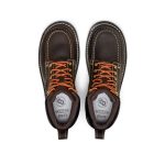 Men's Cincinnati 6 Waterproof 90° Heel Boot (Carbon Toe) | Coffee Bean/Black