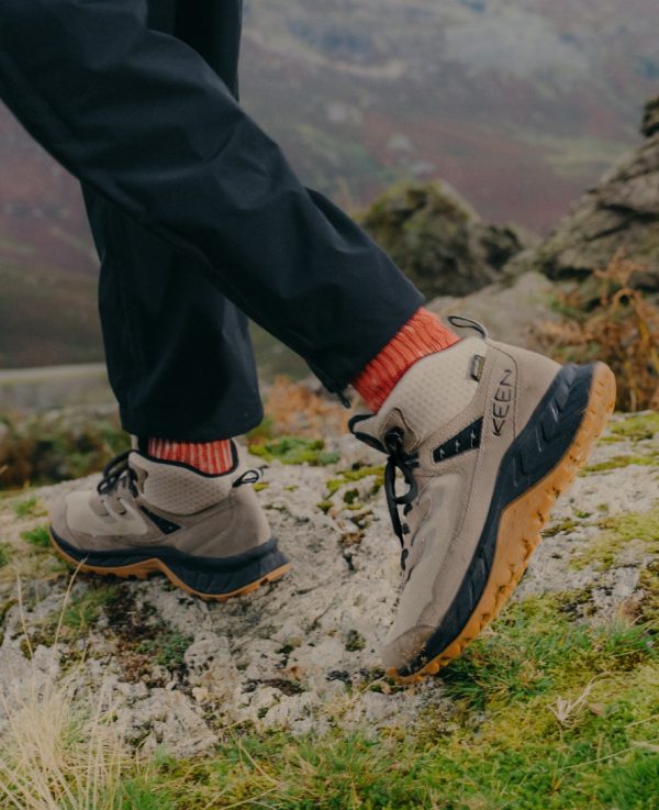 Men's Hightrail Waterproof Hiking Boot | Safari/Steel Grey